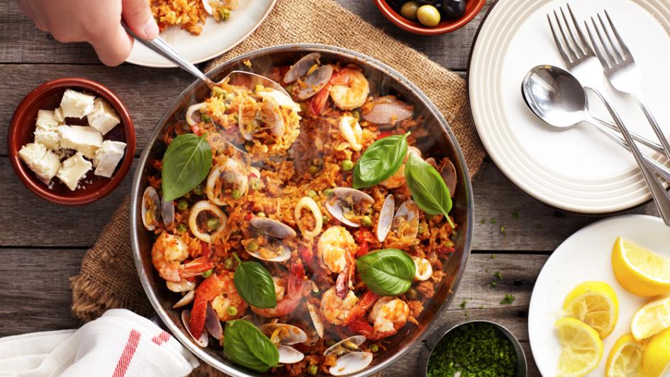 Perfect Seafood Paella