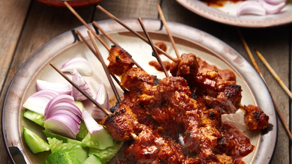 Grilled Rendang Sate Combo