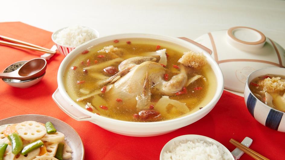 Nourishing Herbal Chicken Soup
