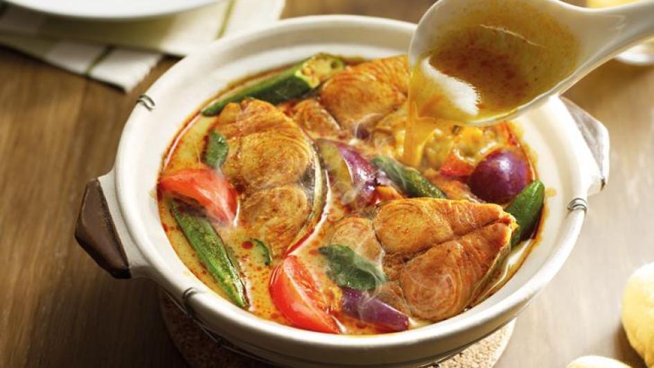 Fish Curry with Yogurt