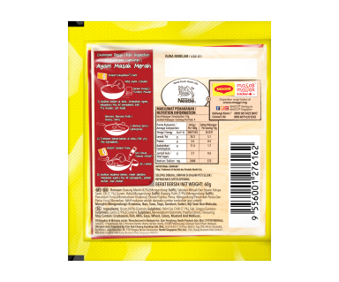 MAGGI® Pes Sambal TumisAyam Masak Merah_Back