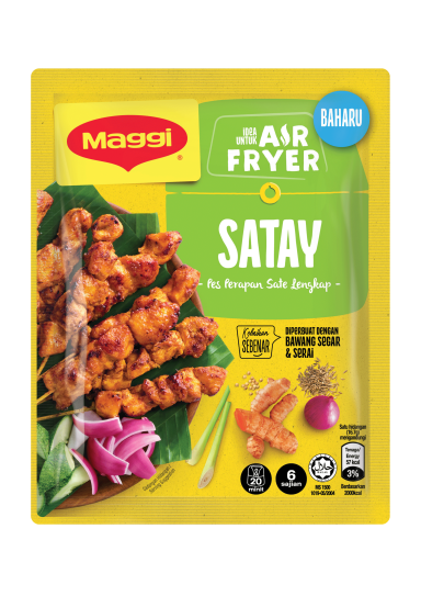 Pes Perapan MAGGI® Air Fryer Sate