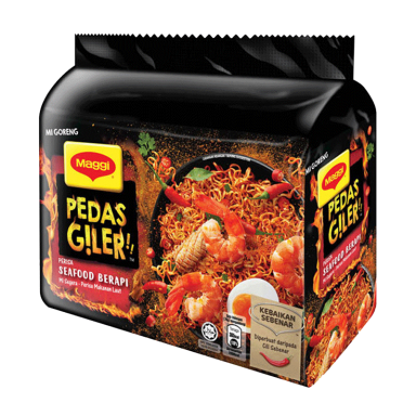 MAGGI® Pedas Giler Seafood Berapi