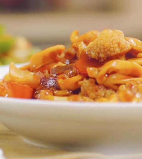 Superb Squid In Black Sauce