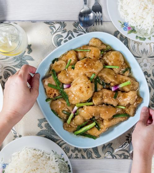 Filet Ikan Lazat Berkhasiat dengan Daun Bawang