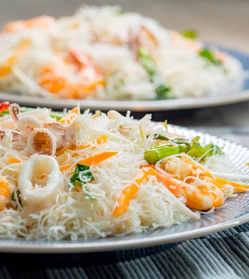 Bihun Goreng Putih ala Singapura