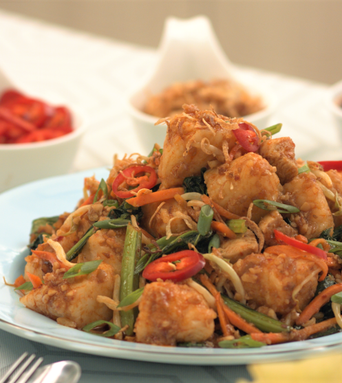 Resipi Lontong Goreng