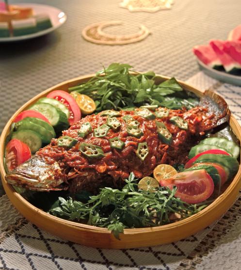 Ikan Bakar Padu Sambal Tumis