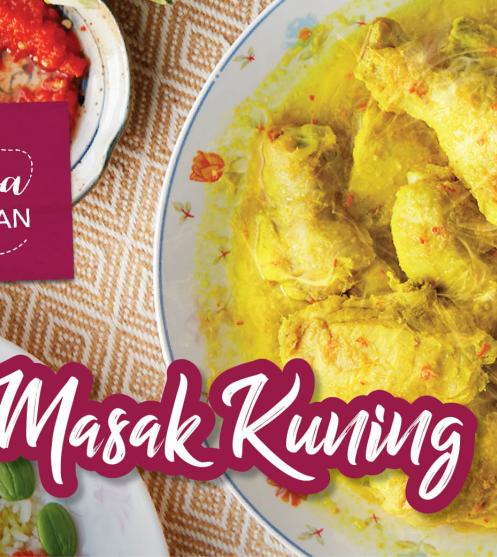 Nasi Dagang dengan Kari Ikan Tongkol dan Acar Jelatah