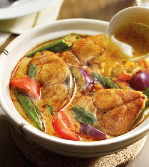 Fish Curry with Yoghurt