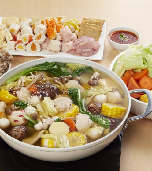 Steamboat Cendawan dan Ayam