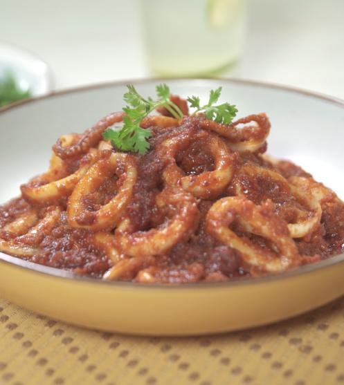 Spicy Squid Sambal