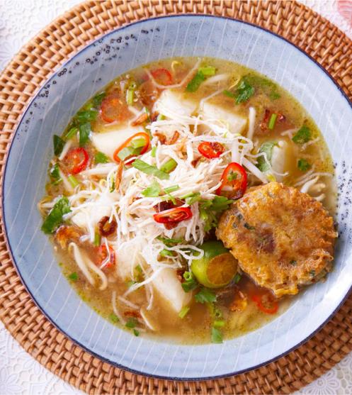 Soto Ayam Bergedil Top shot