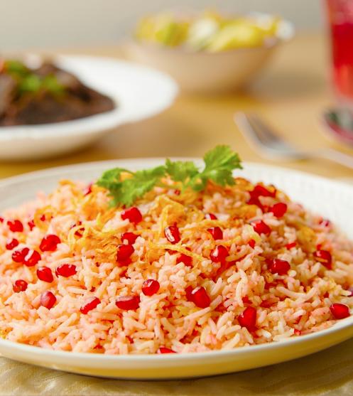 Pomegranate Ghee Rice