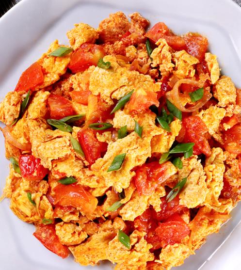 Tomato Scrambled Eggs - TST