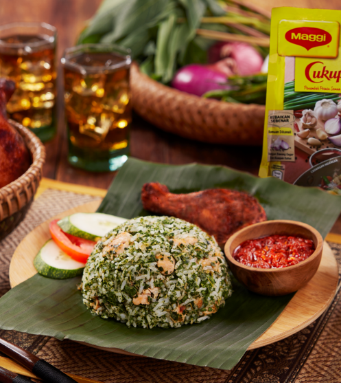 Nasi Goreng Pucuk Daun Ubi