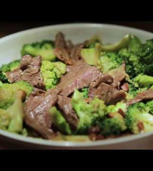 Daging Goreng Brokoli Bersos Tiram