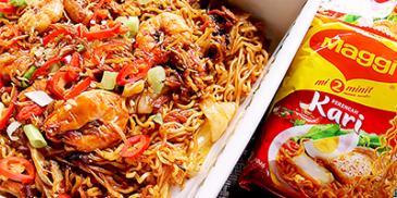 Prawn Maggi Mi Goreng 1-2-3