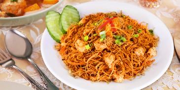 Fried Curry Noodle