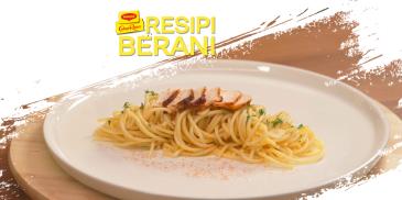 Spaghetti Creamy Carbonara NUR HIDAYAH