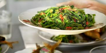 Kangkung Belacan 15 Minit