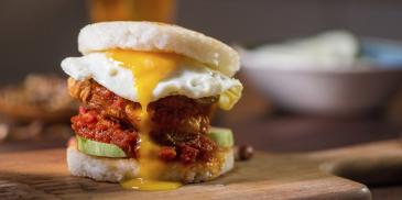 Nasi Lemak Burger