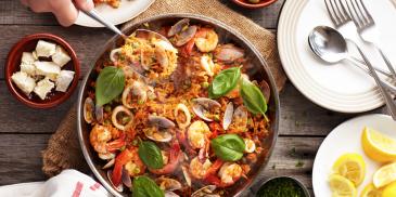 Perfect Seafood Paella