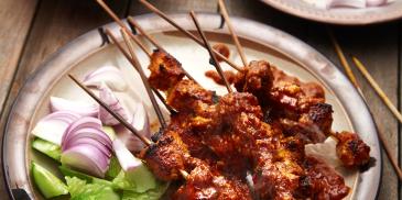 Grilled Rendang Sate Combo