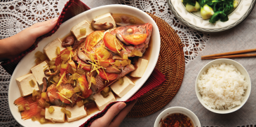 Tasty Teochew Steamed Fish