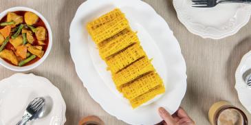 Quick Kelantanese Net Crepe (Roti Jala)