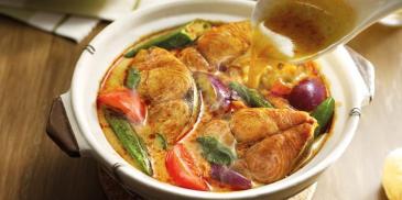 Fish Curry with Yogurt