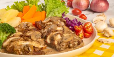 Black Pepper Chicken Chop