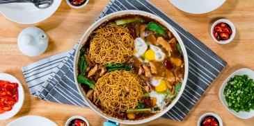 Resipi Mee Sizzling Berasap dan Sedap