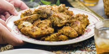 Fried Chicken Satay