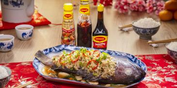 Ikan Kerapu Stim Halia