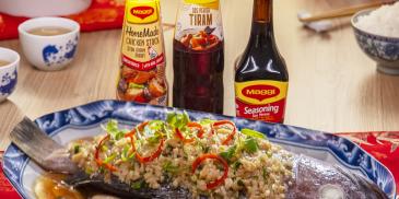 Auspicious Steamed Grouper