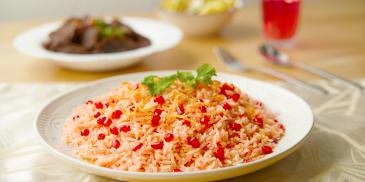 Pomegranate Ghee Rice