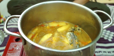 Ikan Basung Masak Ampap