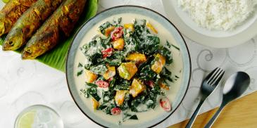 Creamy Pumpkin With Pucuk Manis