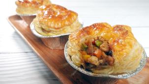 Black Pepper Chicken Pie