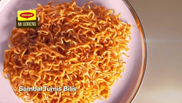 Pilihlah MAGGI® Mi Goreng Sambal Tumis Bilis!